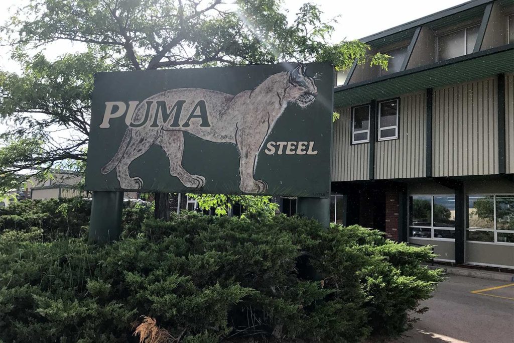 Puma Steel Sign